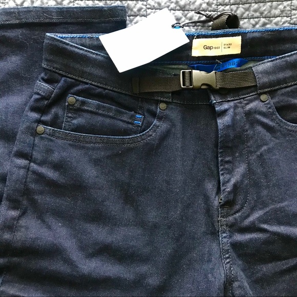 Gap Flex Jean - Dark Wash Mid Rose - Picture 2 of 10